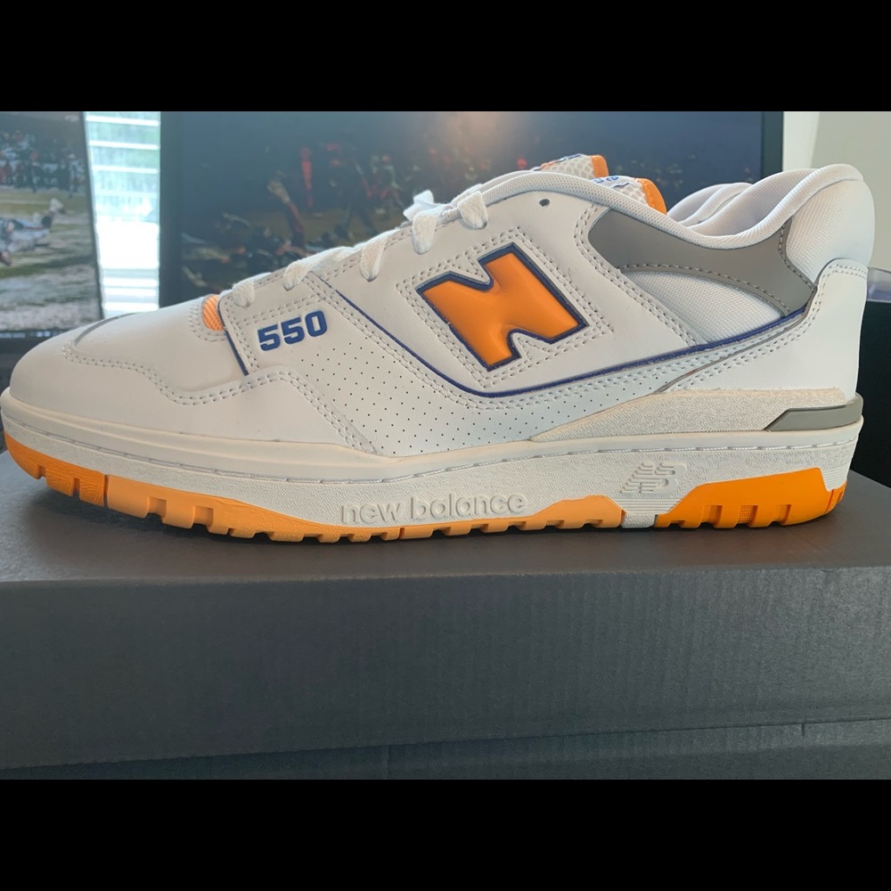SOLD - New Balance 550 Orange Blue - Size 13